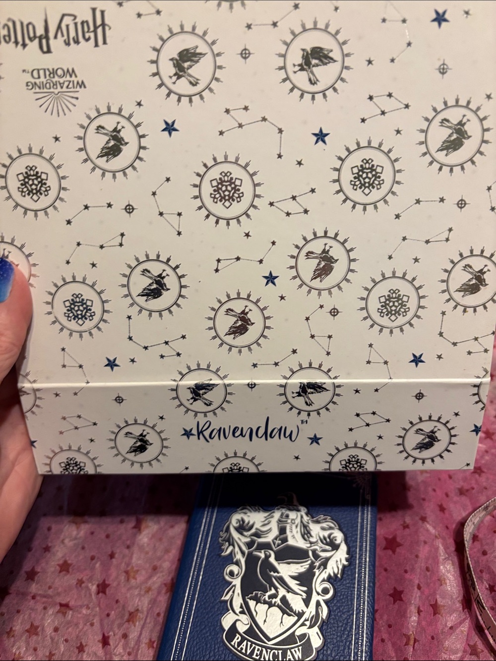 Harry Potter Ravenclaw Journal - Blue, Silver and Wizarding World Box - Picture 12 of 12